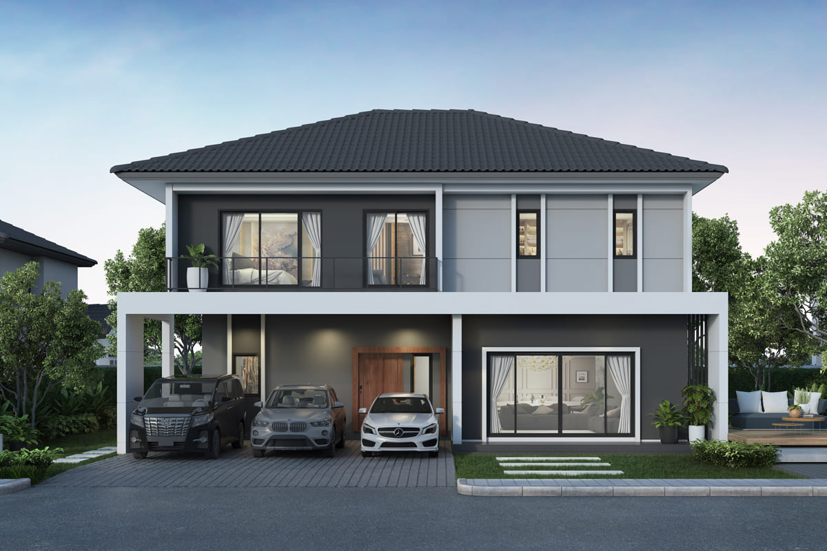 บ้านเดี่ยวแถวนนทบุรี โครงการ CENTRO ราชพฤกษ์ 345