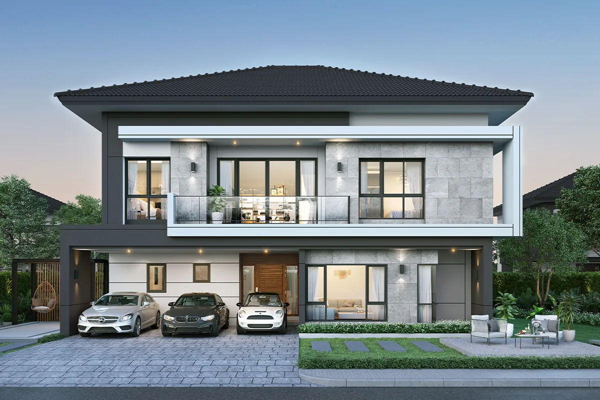 แบบบ้าน DIONNE โครงการ THE CITY กัลปพฤกษ์