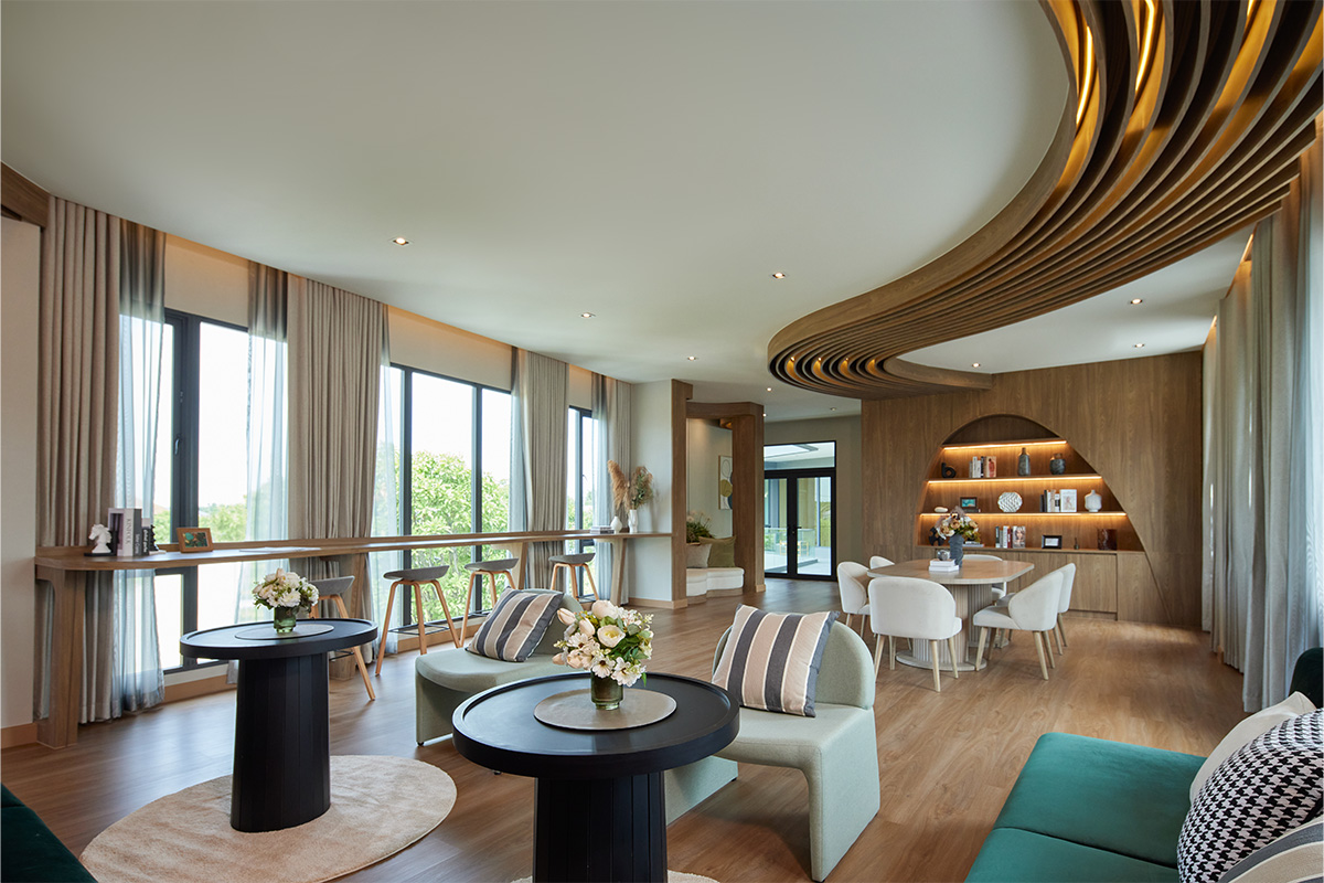 CO-WORKING SPACE โครงการบ้านเดี่ยว CENTRO ราชพฤกษ์ 3