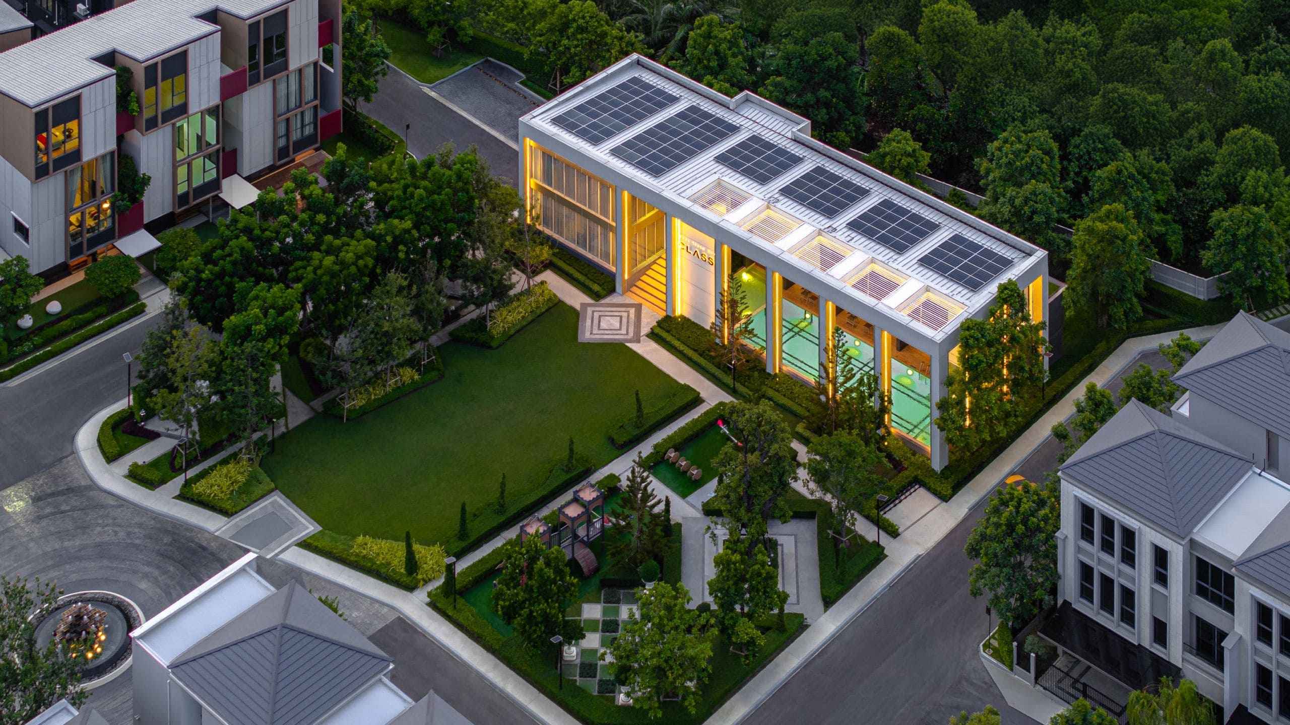 ส่วนกลางโครงการบ้านกลางเมือง CLASSE สุขุมวิท 77