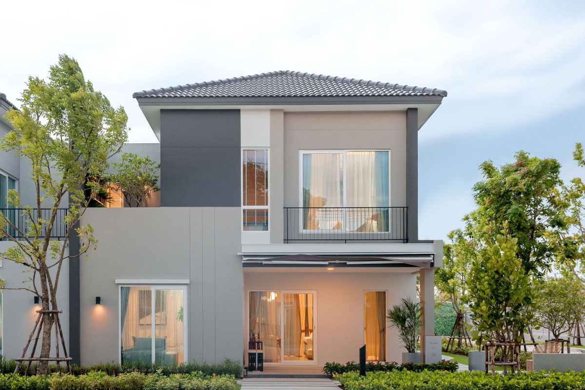03_semi-detached-house-single-house-style.jpg บ้านแฝดสไตล์บ้านเดี่ยว โครงการ PLENO TOWN เวสต์เกต (ซ.คลองถนน)