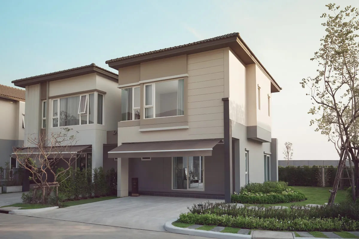 บ้านแฝดสไตล์บ้านเดี่ยว โครงการ GRANDE PLENO เมกา บางนา