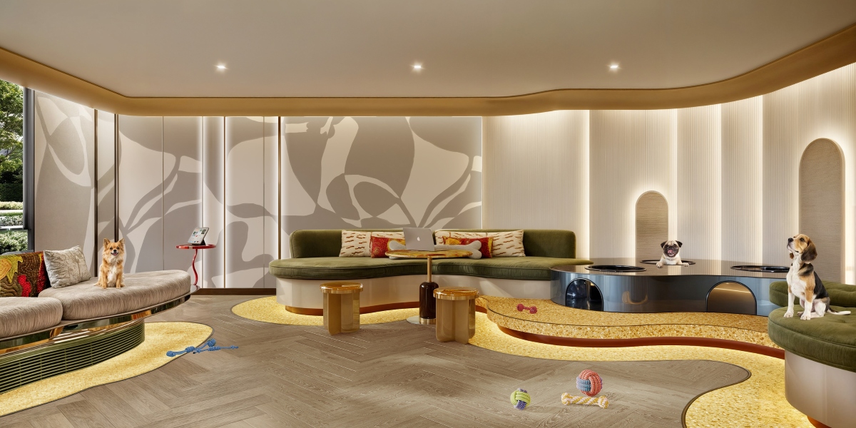 พื้นที่ส่วนกลางของคอนโด Pet Friendly โครงการ ASPIRE สุขุมวิท 103