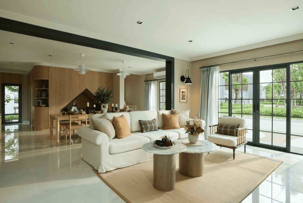 พื้นที่ Living Area ในโครงการ CENTRO เพชรเกษม - บางแค