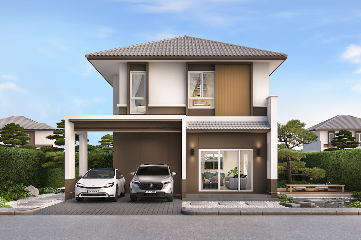 แบบบ้าน IDO ในโครงการ MODEN เพชรเกษม 81