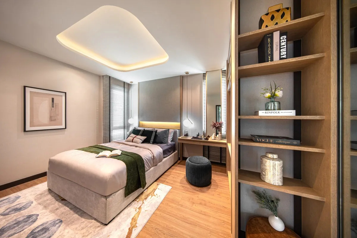 03_semi-detached-house-suksawat-prachauthit.jpg ห้องนอน โครงการ บ้านกลางเมือง THE EDITION สุขสวัสดิ์