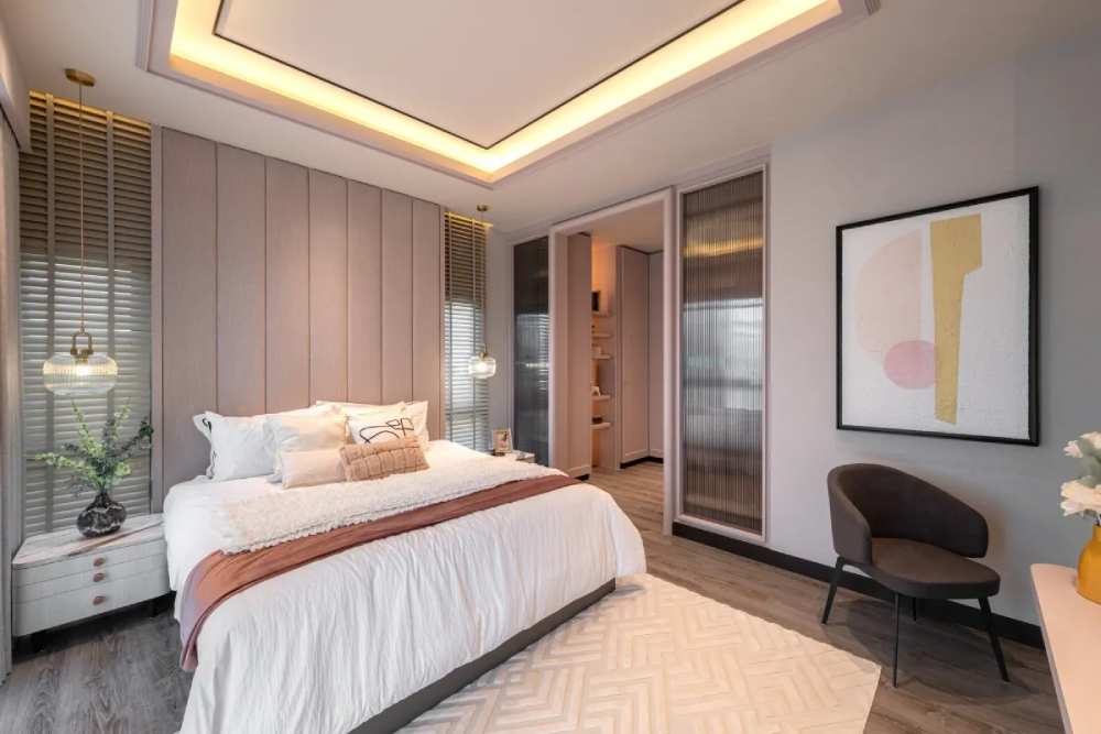 05_modern-and-neo-classic-house-style.jpg ห้องนอน บ้านกลางเมือง คลาสเซ่ รัชดา-ลาดพร้าว