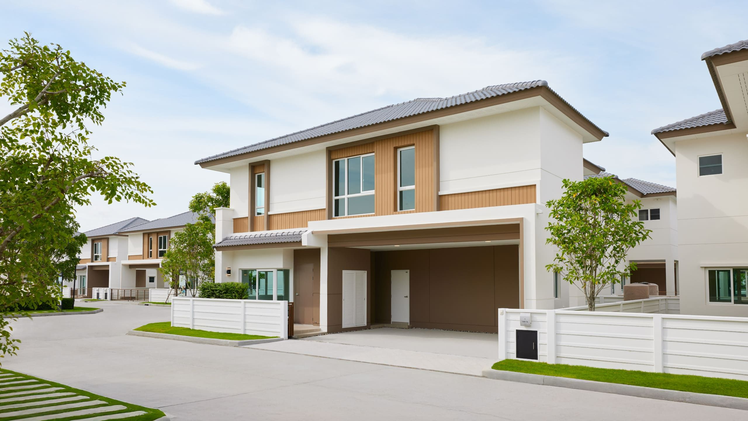 บ้านเดี่ยวสไตล์ญี่ปุ่น โครงการ MODEN ราชพฤกษ์ 345