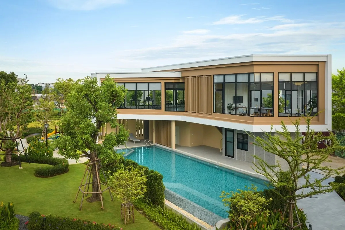 15_homestory-townhome-suksawat.jpg ส่วนกลางภายในโครงการ PLENO สุขสวัสดิ์ - ประชาอุทิศ 76