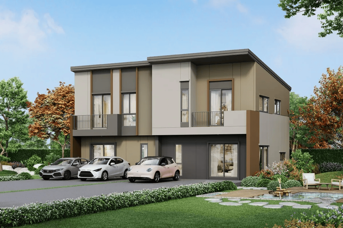 บ้านแฝด กรุงเทพกรีฑา โครงการ PLENO TOWN ลาดกระบัง - ฉลองกรุง