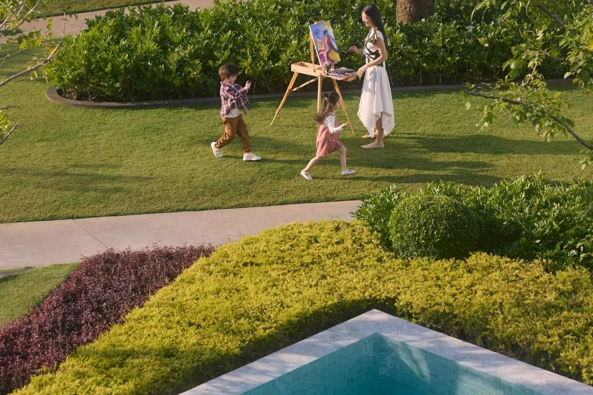 ส่วนกลางในโครงการ CENTRO ติวานนท์ - ศรีสมาน โซน GREEN CONNECTION