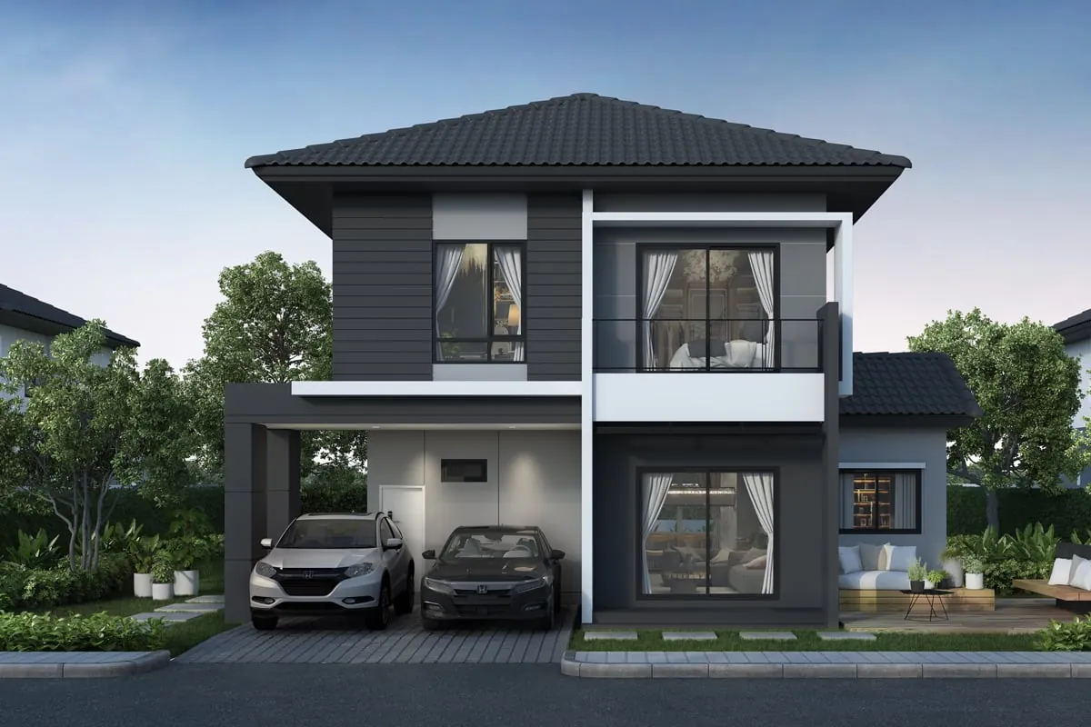 แบบบ้าน SELBY โครงการ CENTRO ราชพฤกษ์ 345