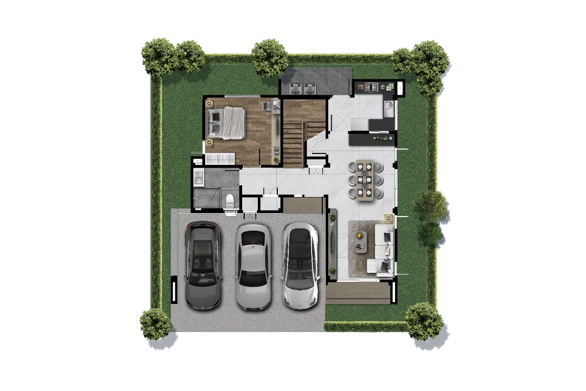 Type SOLNAR: Floor 1st Floor