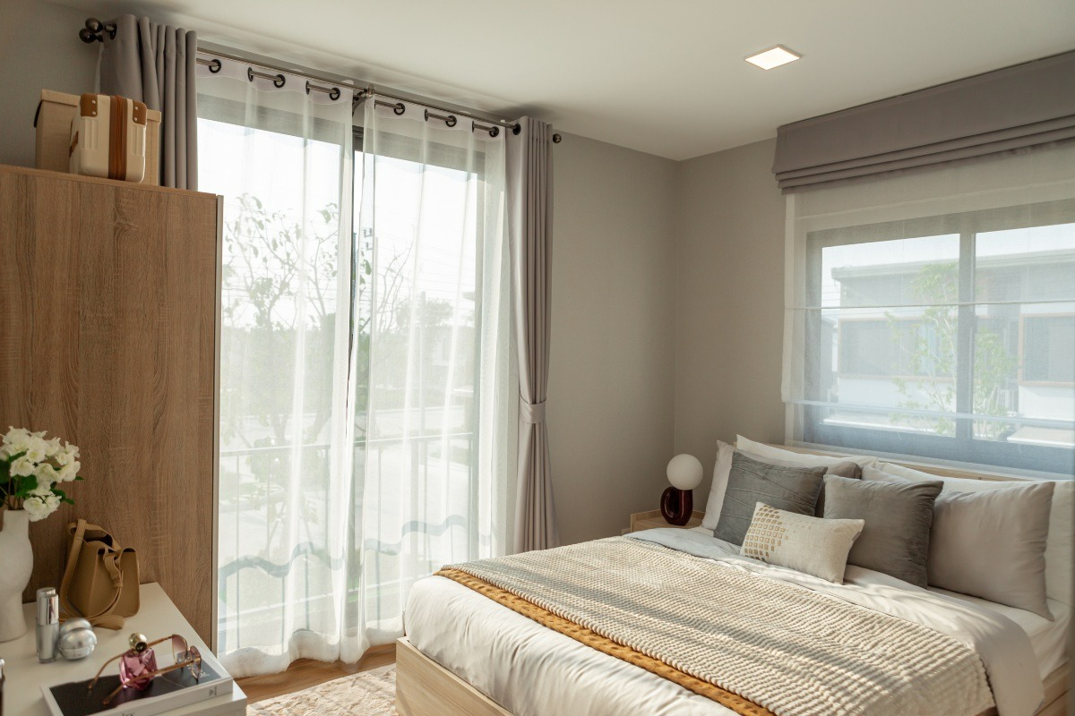 ห้องนอน บ้านแฝด  PLENO TOWN เพชรเกษม 81