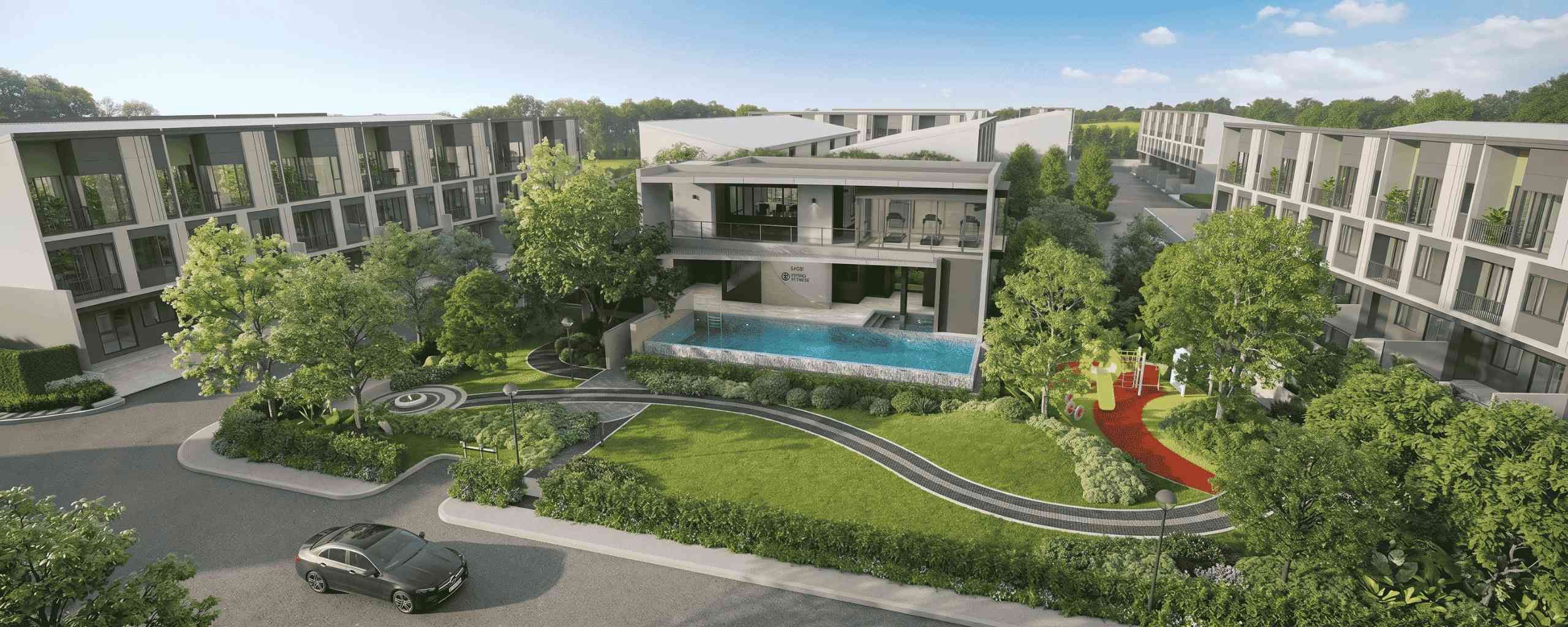 โครงการบ้านใกล้ทางด่วน เดินทางง่าย