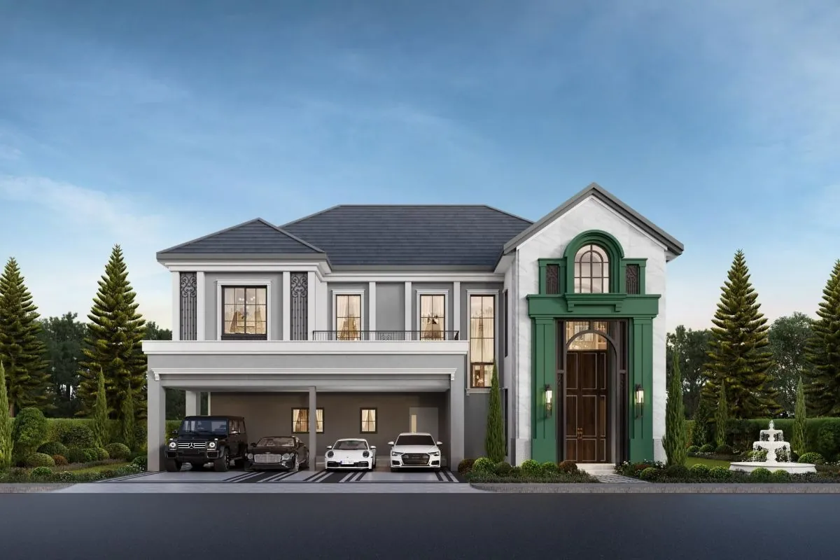 แบบบ้าน VERITAS โครงการ THE PALAZZO ปิ่นเกล้า - บรมฯ