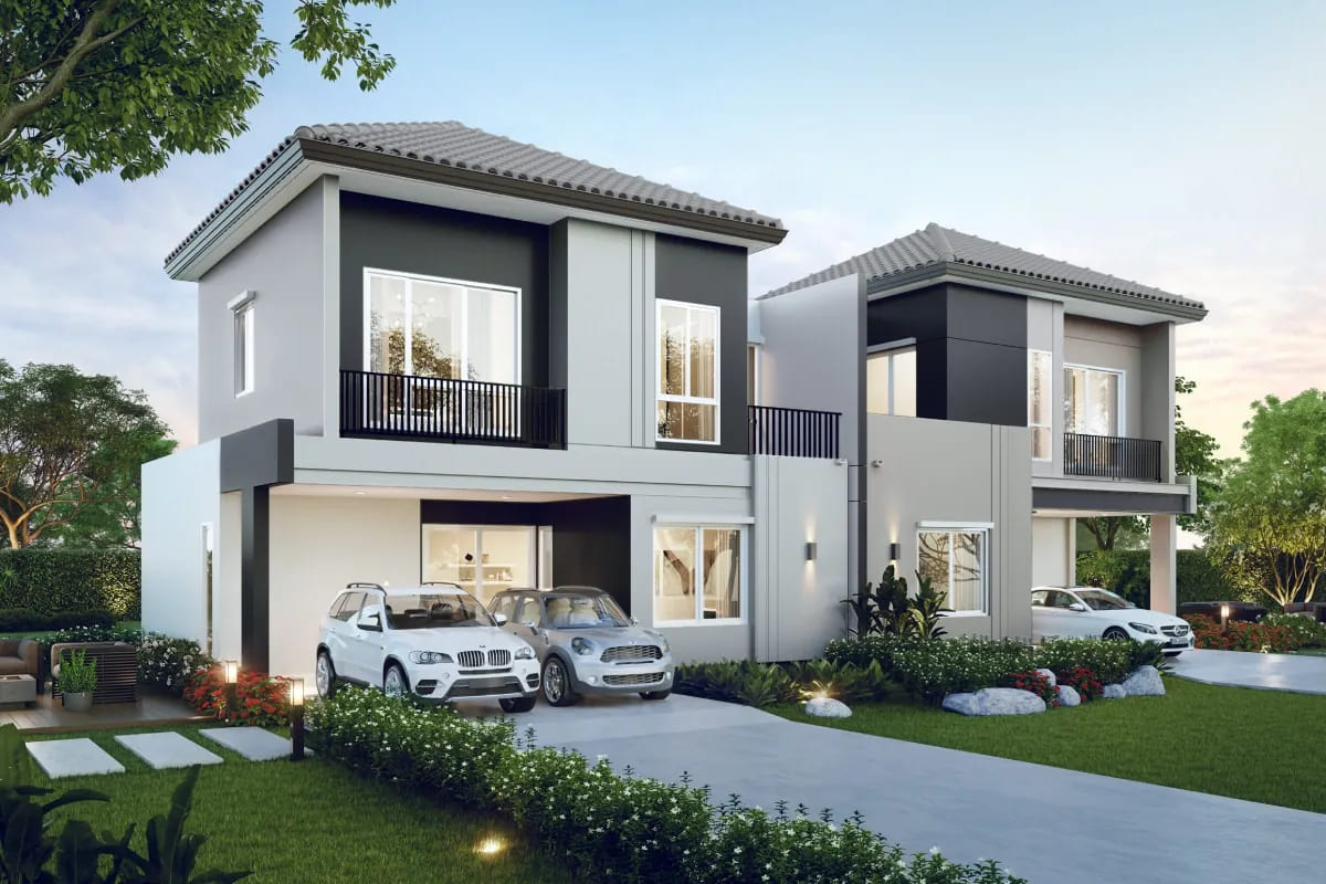 บ้านแฝดสไตล์บ้านเดี่ยว โครงการ GRANDE PLENO ศาลายา - บรมราชชนนี