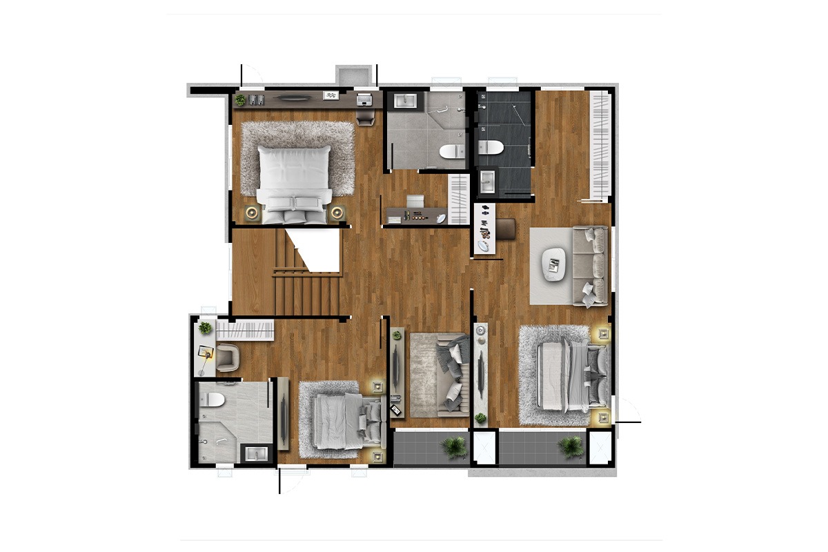 Type SEREIN: Floor 2nd Floor