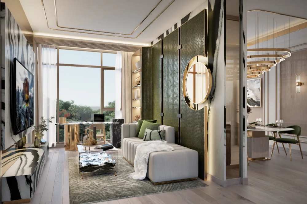 การออกแบบภายในห้อง โครงการ RHYTHM เอกมัย เอสเตท