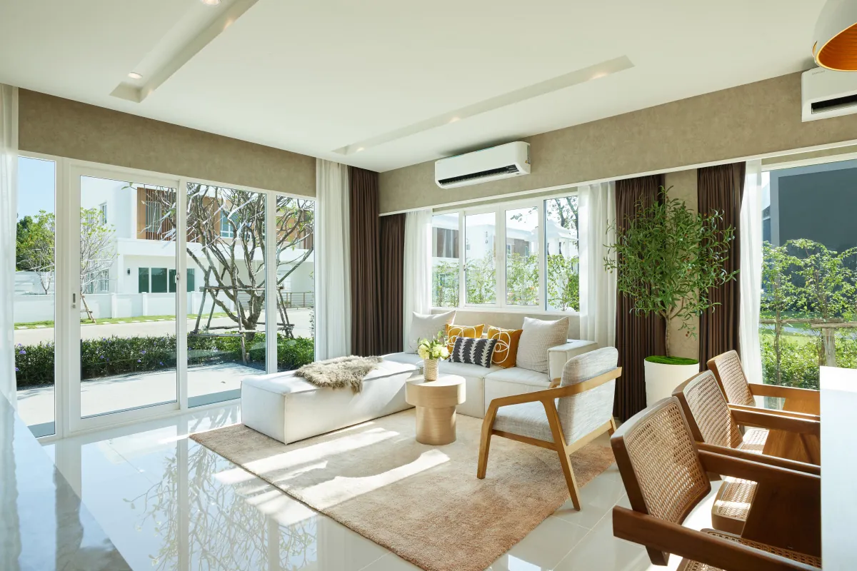 บรรยากาศภายในบ้าน โครงการ MODEN บางนา - เทพารักษ์