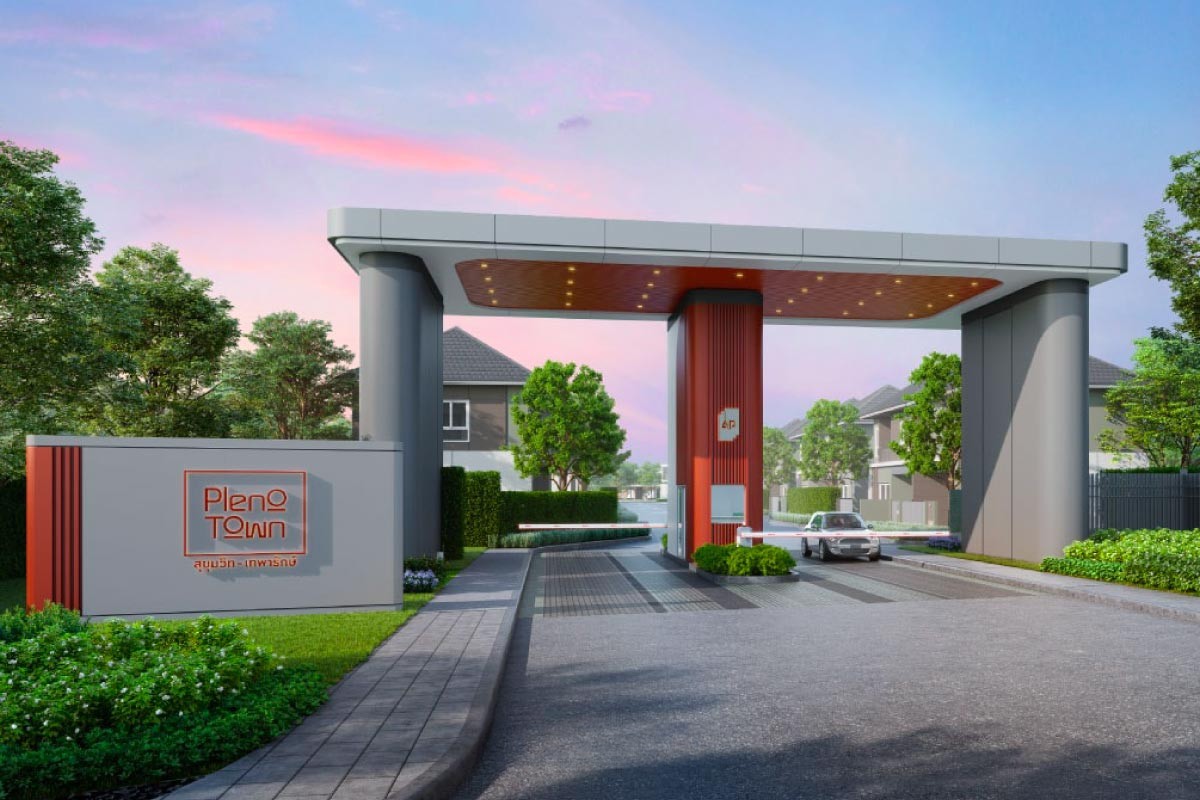 รวมทาวน์โฮมใกล้รถไฟฟ้า น่าอยู่-d4.jpg PLENO TOWN สุขุมวิท เทพารักษ์