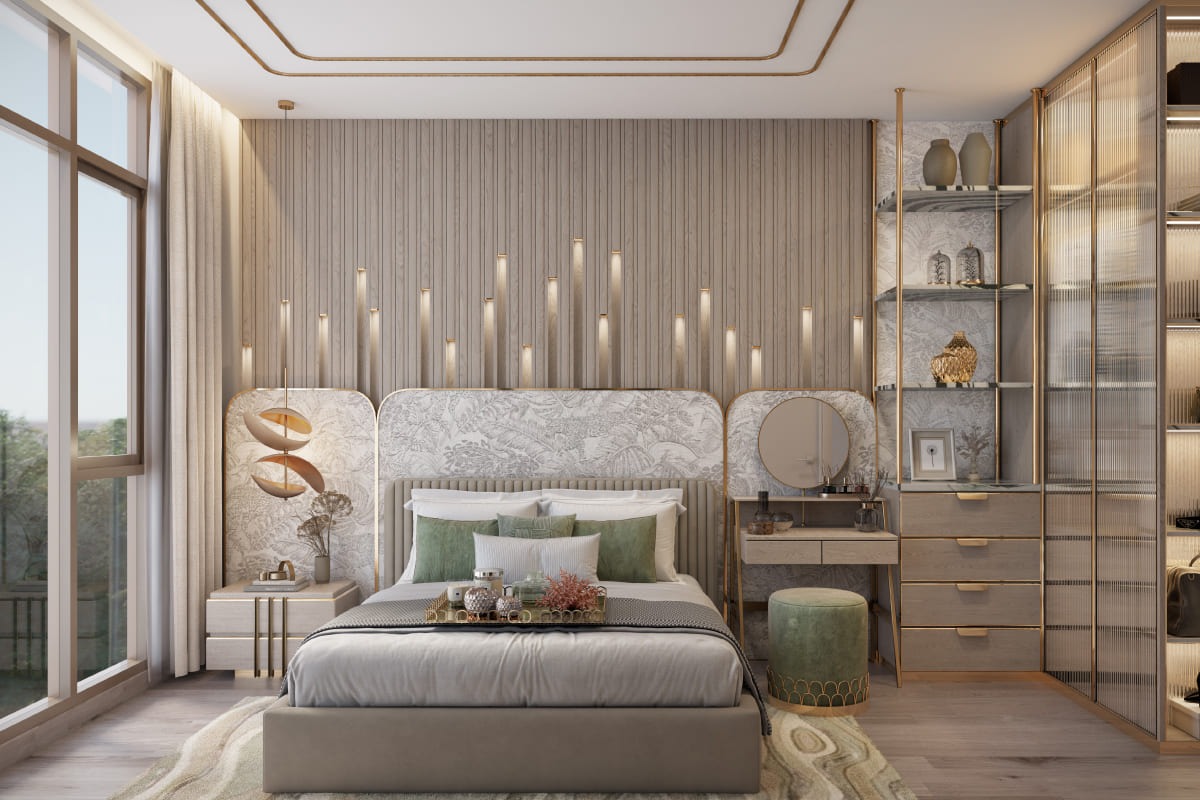 19_onnut-condo-near-bts-sukhumvit.jpg ห้องนอนในโครงการคอนโด RHYTHM เอกมัย เอสเตท