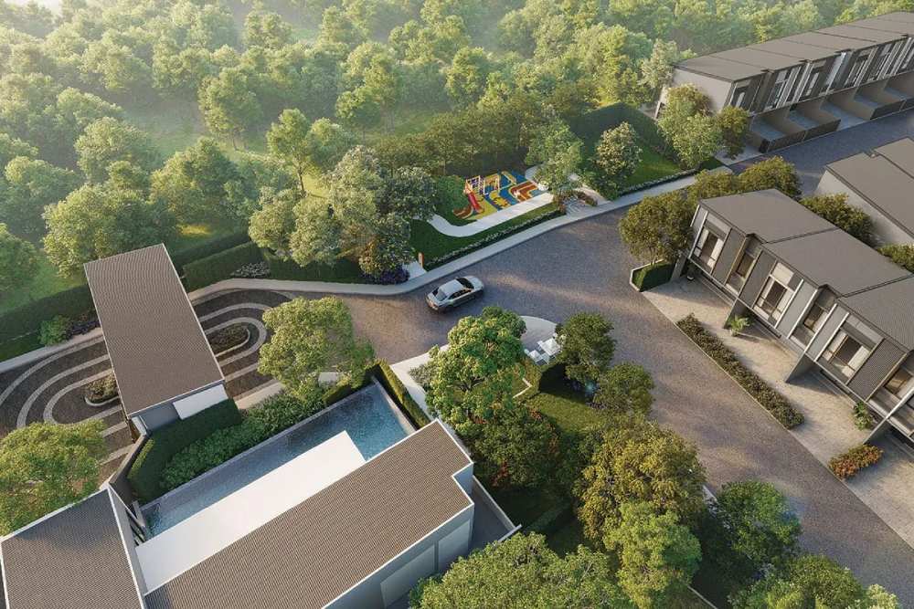 บรรยากาศบ้านทาวน์โฮมดอนเมือง โครงการ PLENO แจ้งวัฒนะ