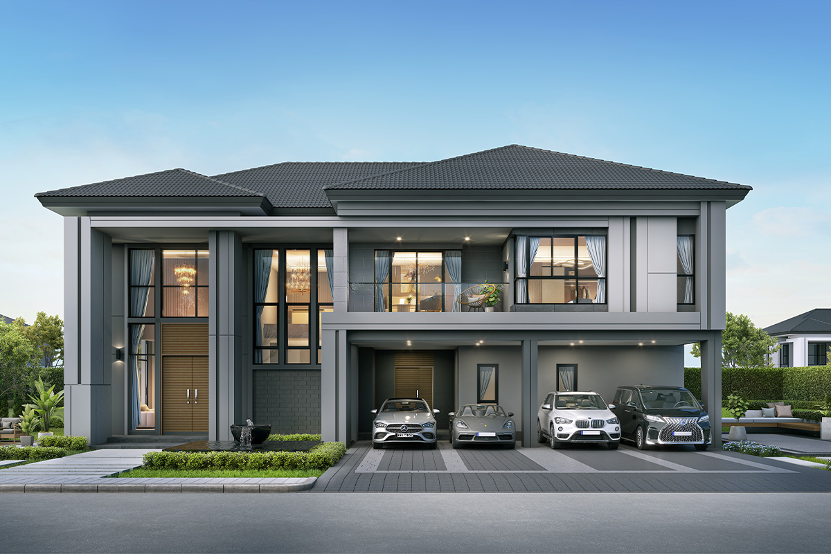 โครงการบ้านเดี่ยว 40 ล้าน THE CITY สุขุมวิท-อ่อนนุช 2