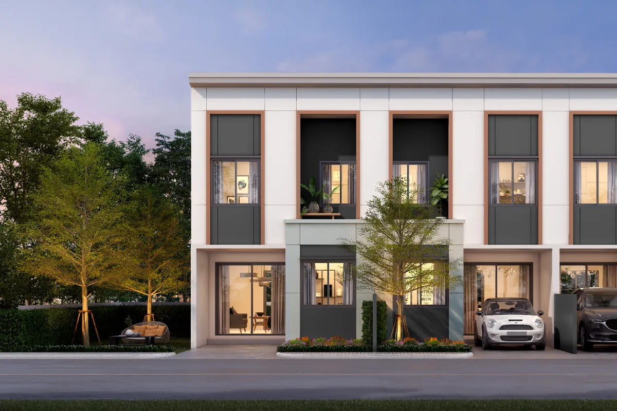 ทาวน์โฮมไม่เกิน 2 ล้าน โครงการ PLENO TOWN บางนา (กม.24)