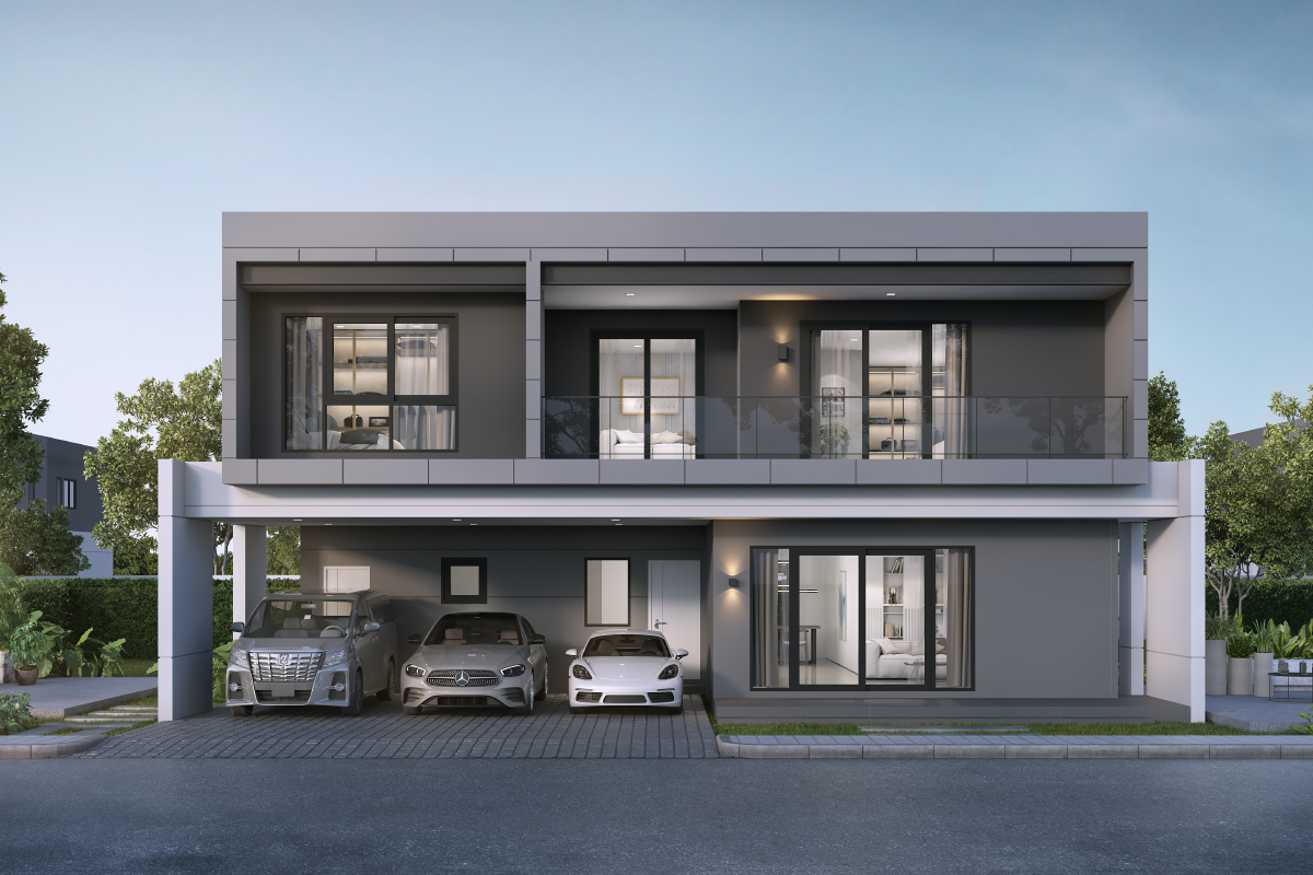 05_single-detached-house-near-airport.jpg บ้านเดี่ยวใกล้สนามบินสุวรรณภูมิ โครงการ CENTRO พระราม 9 - มอเตอร์เวย์ 2