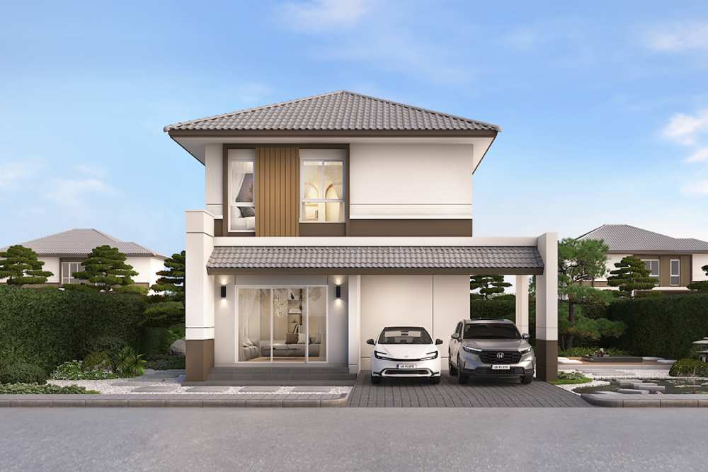 แบบบ้าน NAMI ในโครงการ MODEN ราชพฤกษ์ 345