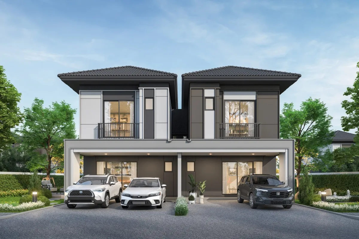บ้านแฝดไม่เกิน 5 ล้าน โครงการ บ้านกลางเมือง THE EDITION ศรีนครินทร์ - สวนหลวง