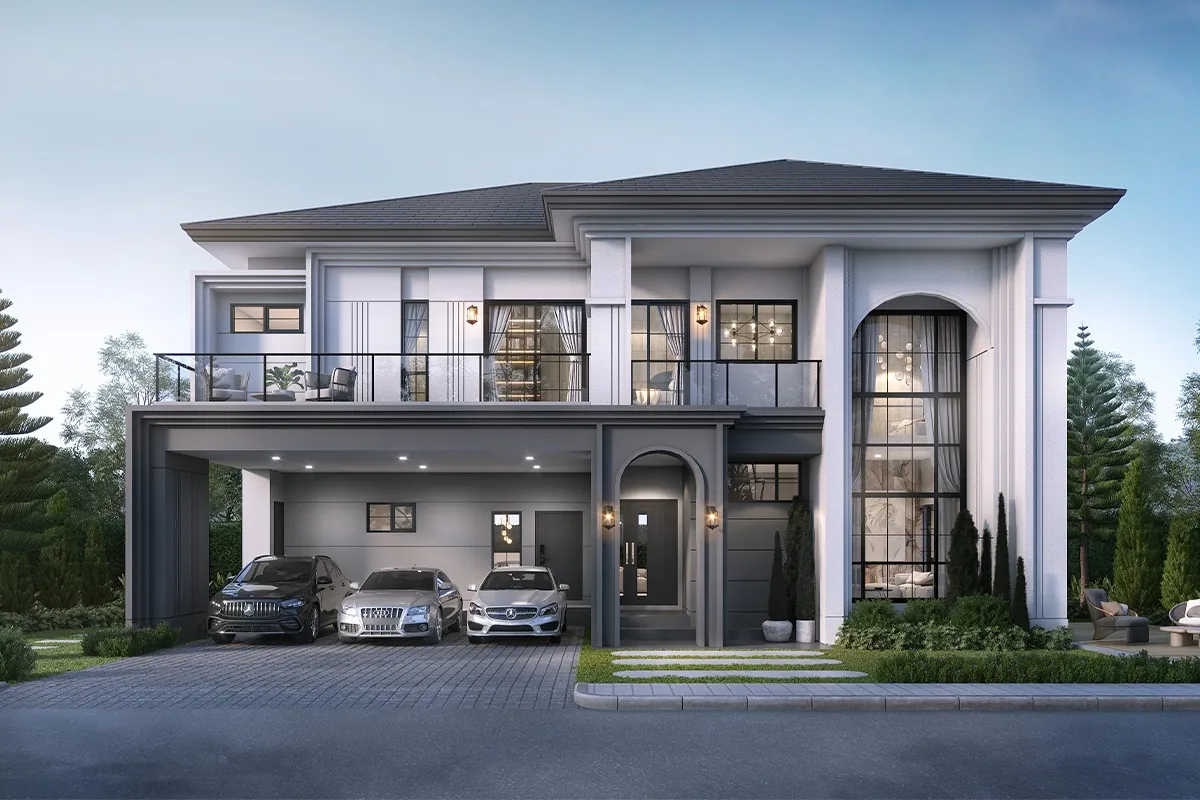 แบบบ้าน GRANDEUR โครงการ THE CITY พระราม 5 - นครอินทร์ 2