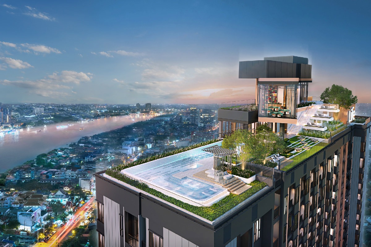 บรรยากาศรอบโครงการคอนโด LIFE เจริญนคร-สาทร