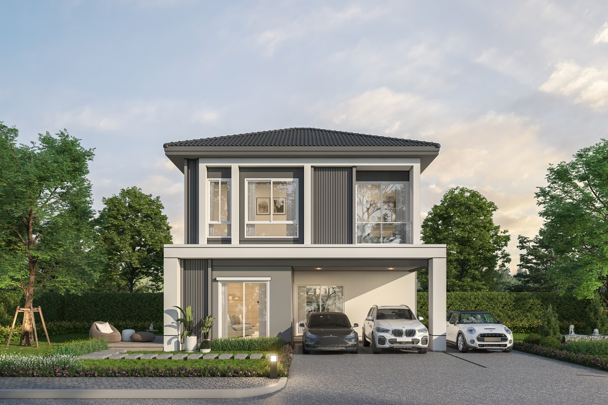 บ้านแฝด 5 ล้าน โครงการ GRANDE PLENO บางใหญ่