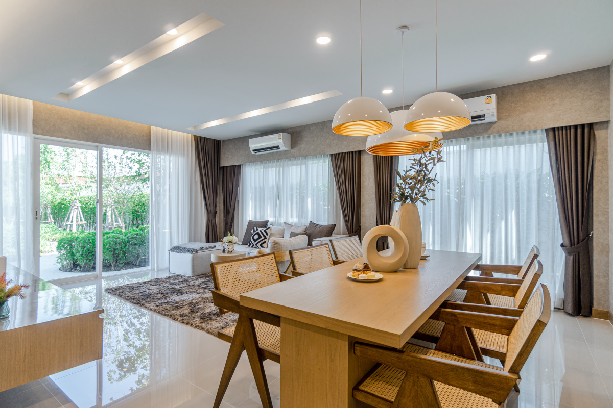 Living Area บ้านเดี่ยว MODEN พระราม 2 ใกล้สุขสวัสดิ์