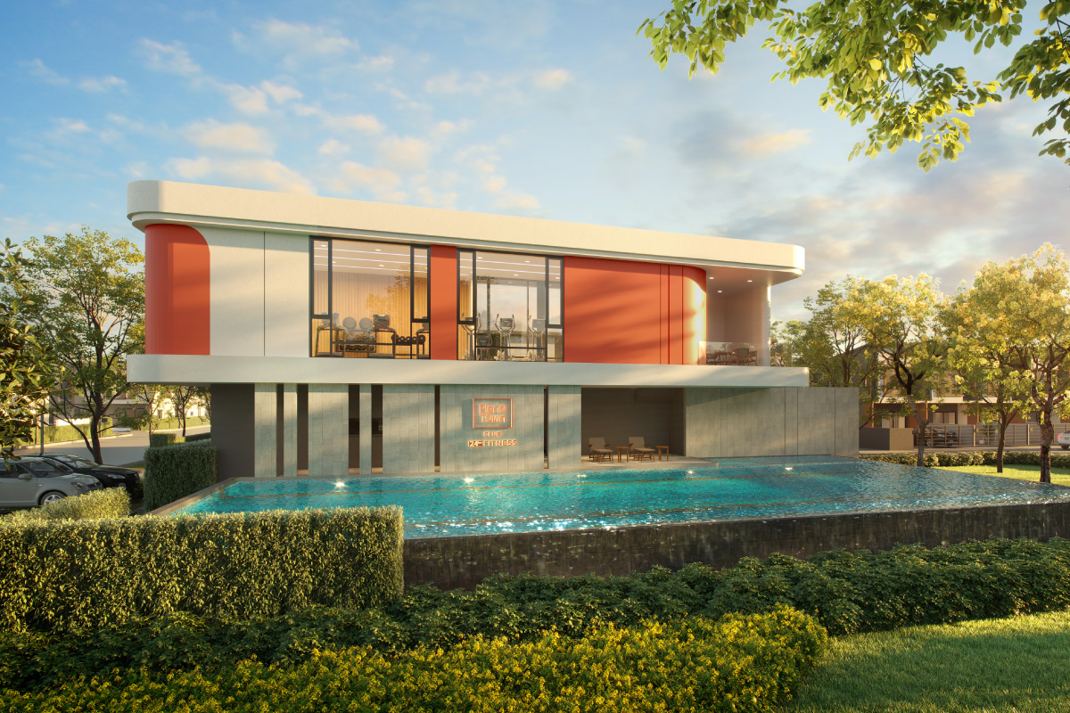 11_semi-detached-house-krungthepkreetha-ladkrabang.jpg ส่วนกลางภายในโครงการ PLENO TOWN ลาดกระบัง - ฉลองกรุง