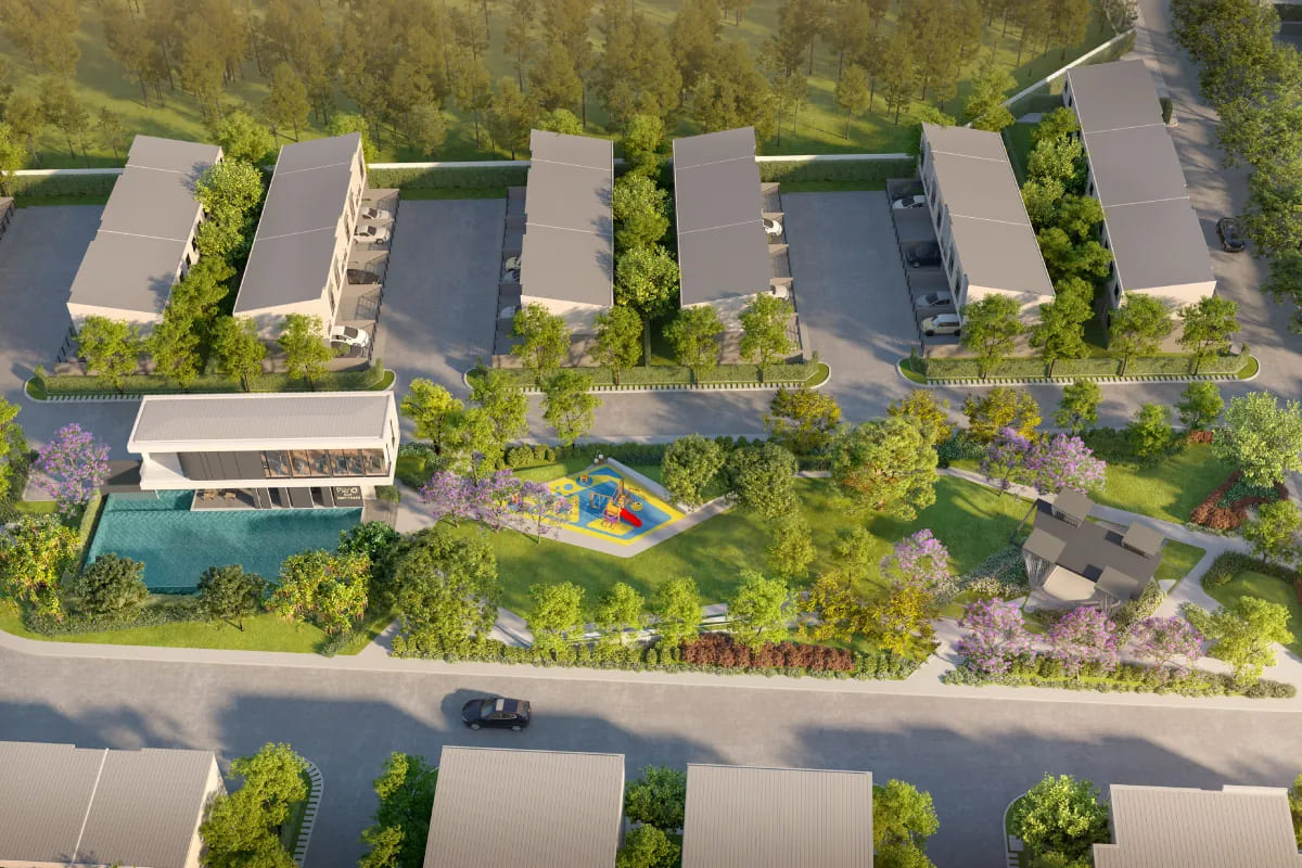 20_townhome-nonthaburi-with-transportation-for-family.jpg บรรยากาศสังคมทาวน์โฮม โครงการ PLENO บางใหญ่ 3