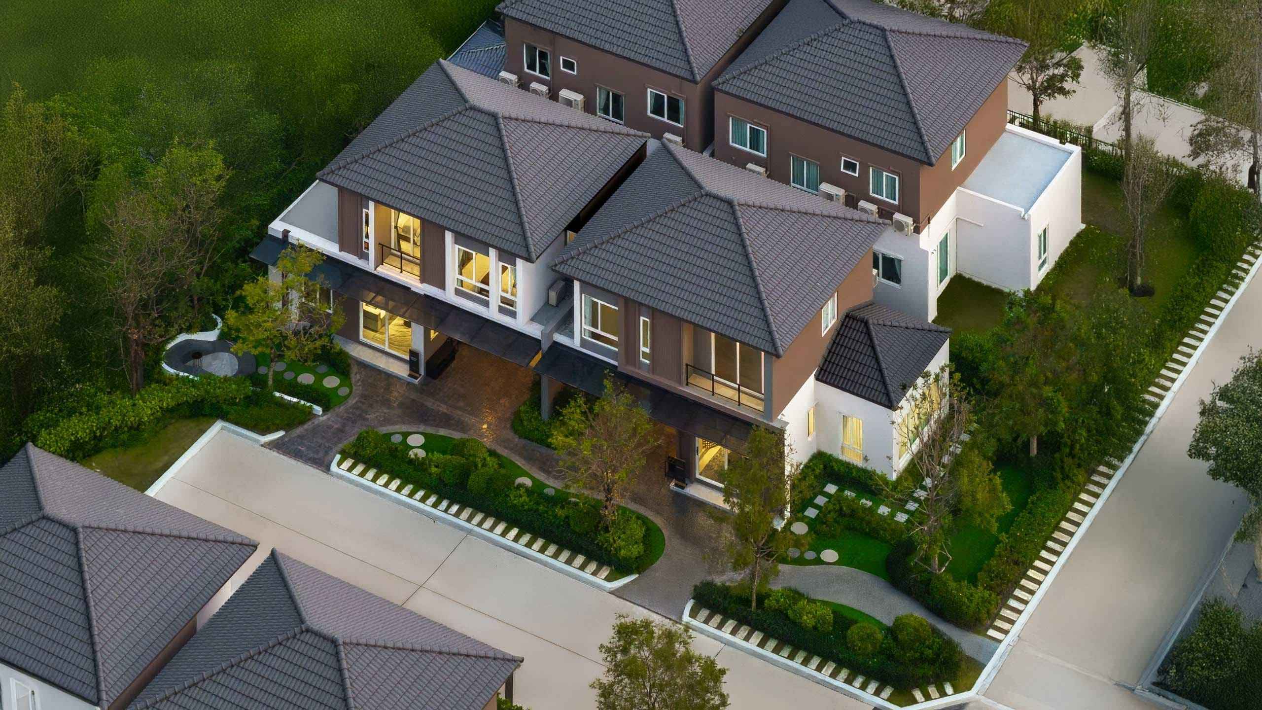 บ้านแฝดสไตล์บ้านเดี่ยว โครงการ GRANDE PLENO วัชรพล - จตุโชติ 10 (สุขาภิบาล 5)