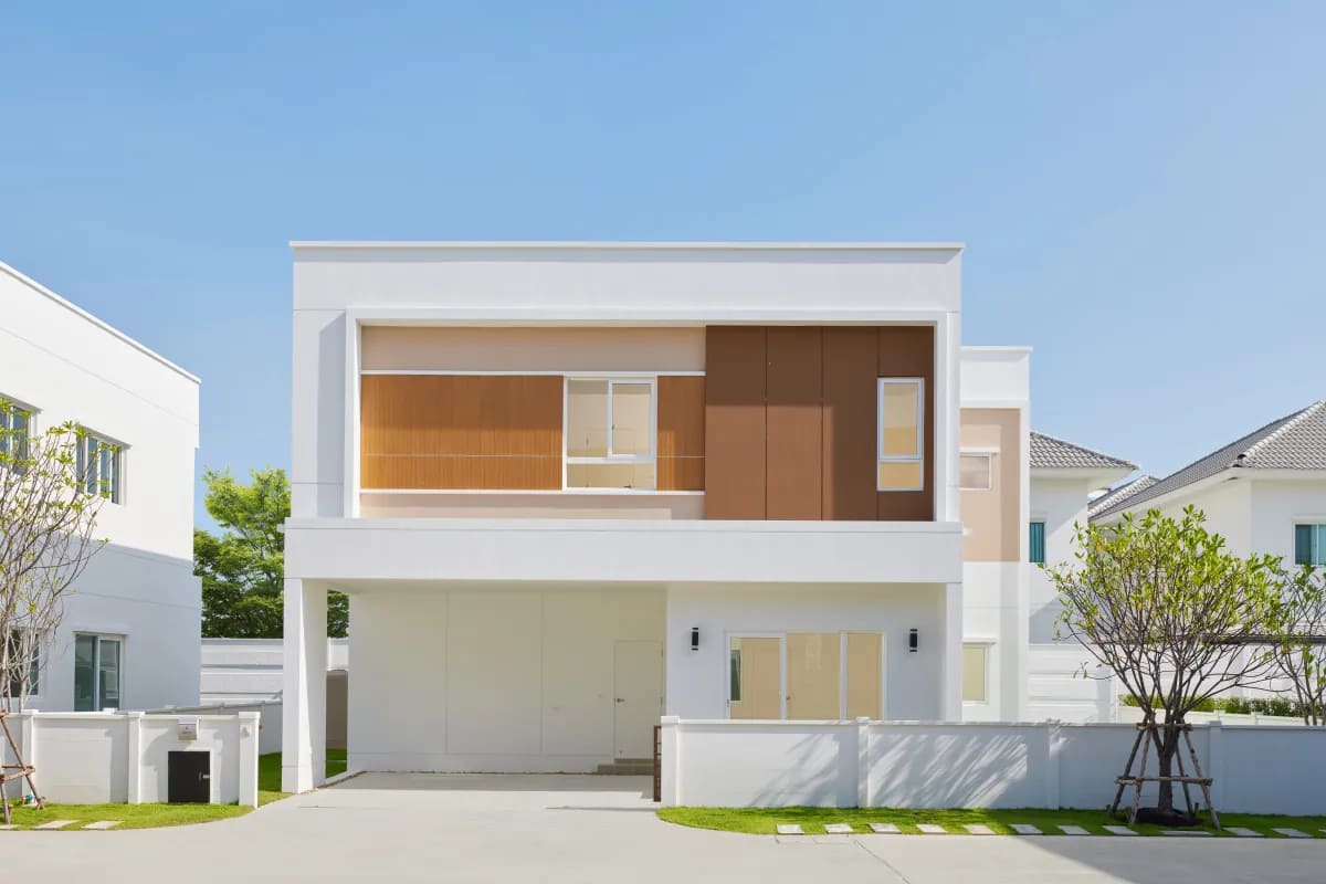 บ้านเดี่ยวราคาไม่เกิน 10 ล้าน ทำเลบางนา โครงการ MODEN บางนา - เทพารักษ์