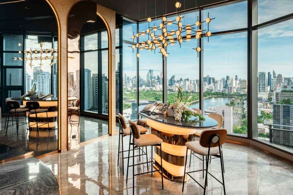 The Circular Lounge โครงการคอนโด LIFE พระราม 4 - อโศก