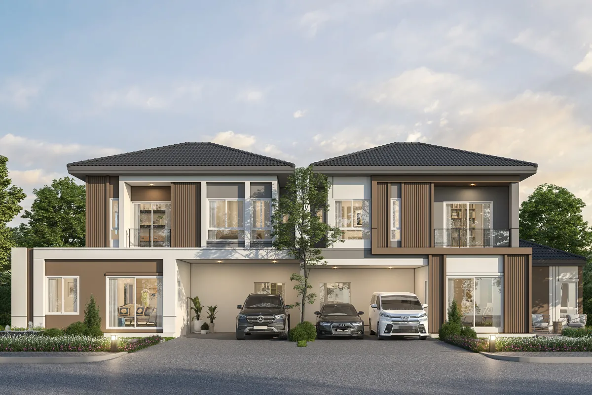 บ้านแฝดไม่เกิน 5 ล้าน โครงการ GRANDE PLENO บางใหญ่
