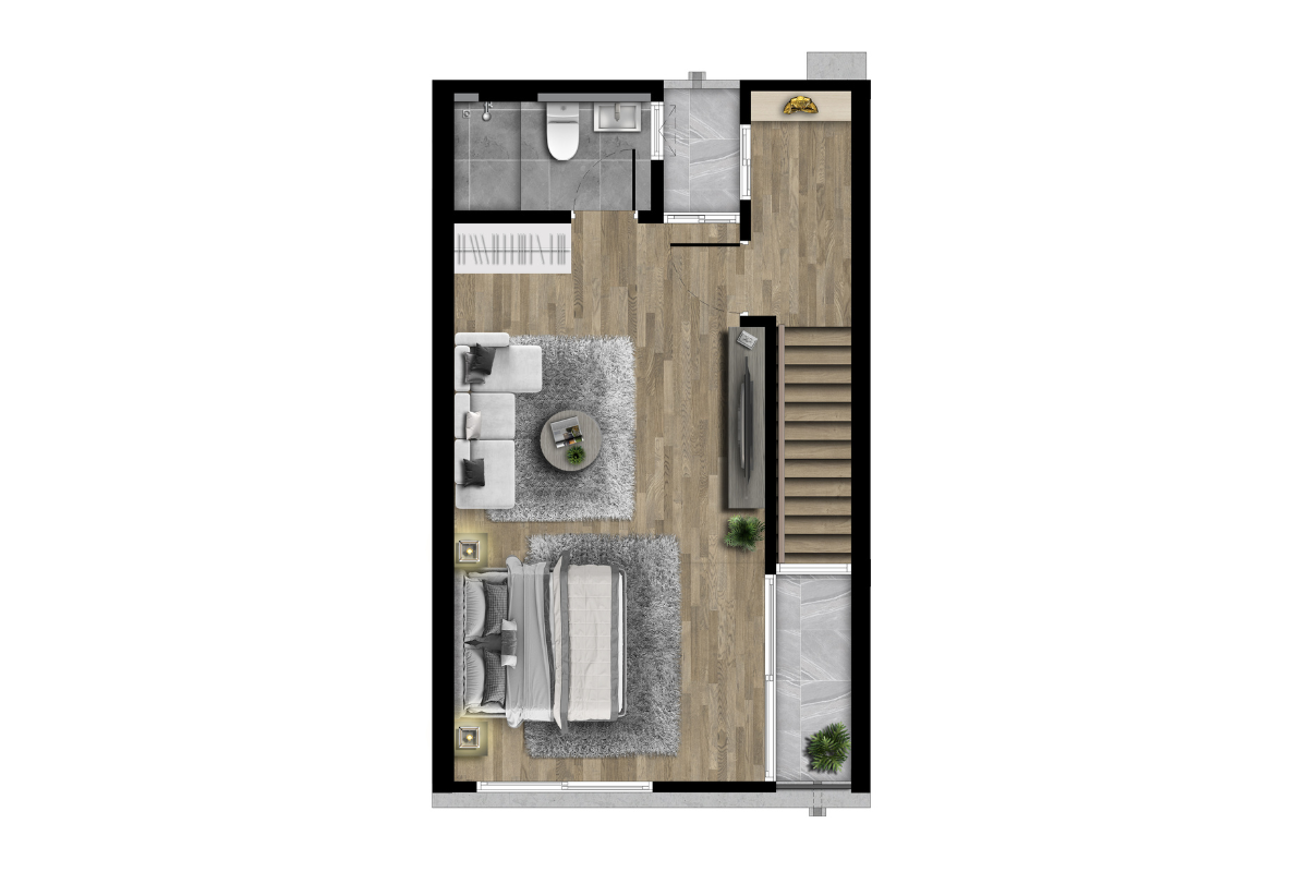 Type EDNA: Floor 3rd-floor