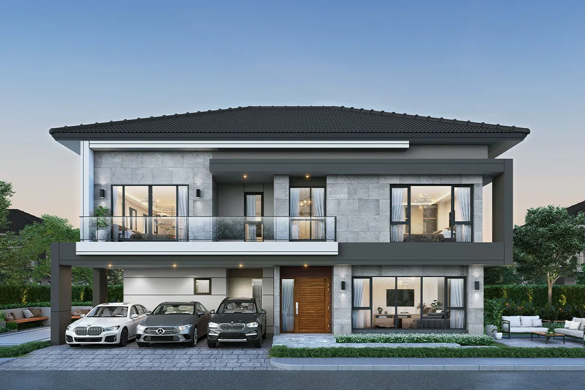 แบบบ้าน EMERALD โครงการ THE CITY กัลปพฤกษ์