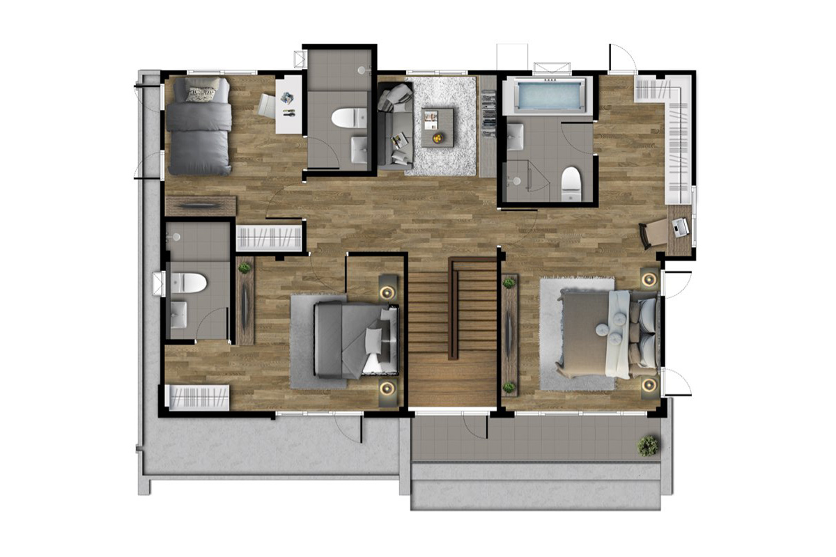 Type LATITUDE: Floor 2nd Floor