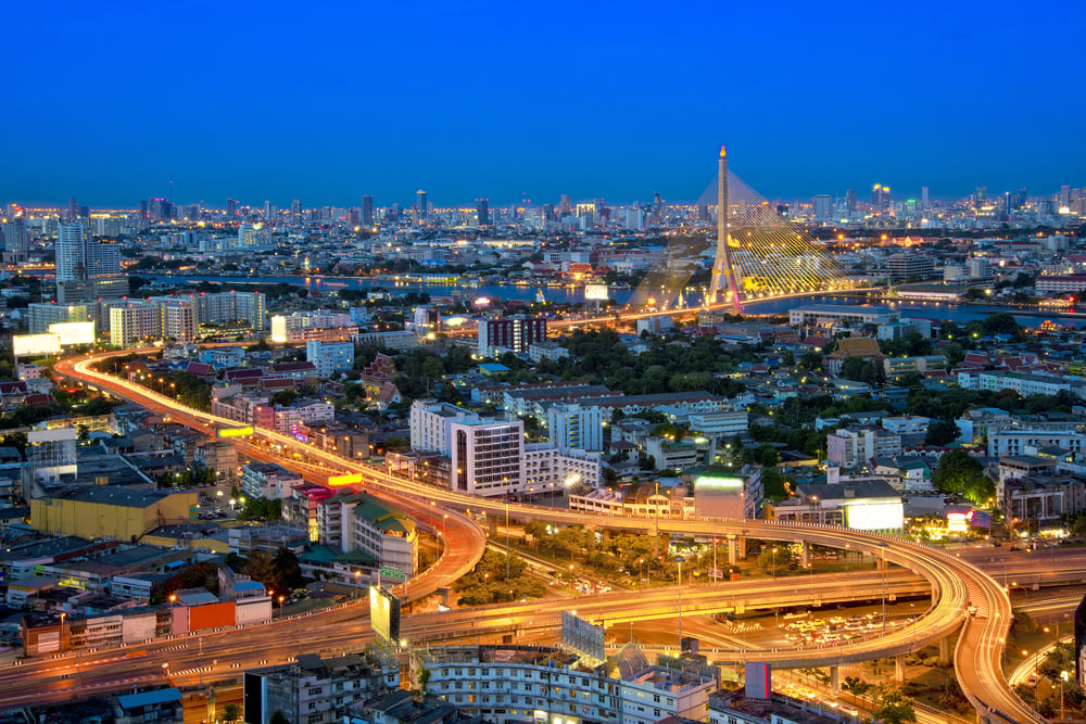 วิวเมืองใกล้ย่านจรัญสนิทวงศ์