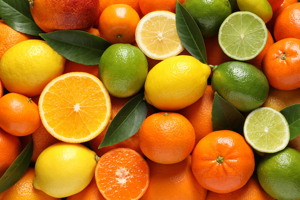เปลือกส้มและมะนาว