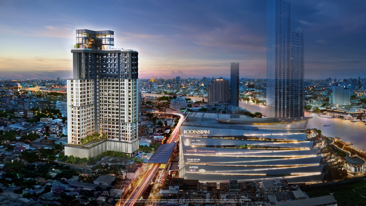 คอนโด High Rise โครงการ RHYTHM เจริญนคร ไอคอนิค