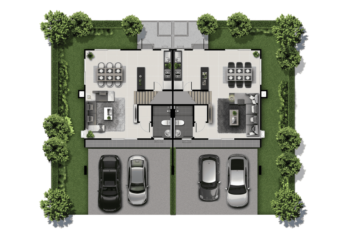 GRANDE PLENO พระราม 9-มอเตอร์เวย์ (บ้านแฝด Type JANETTE F)