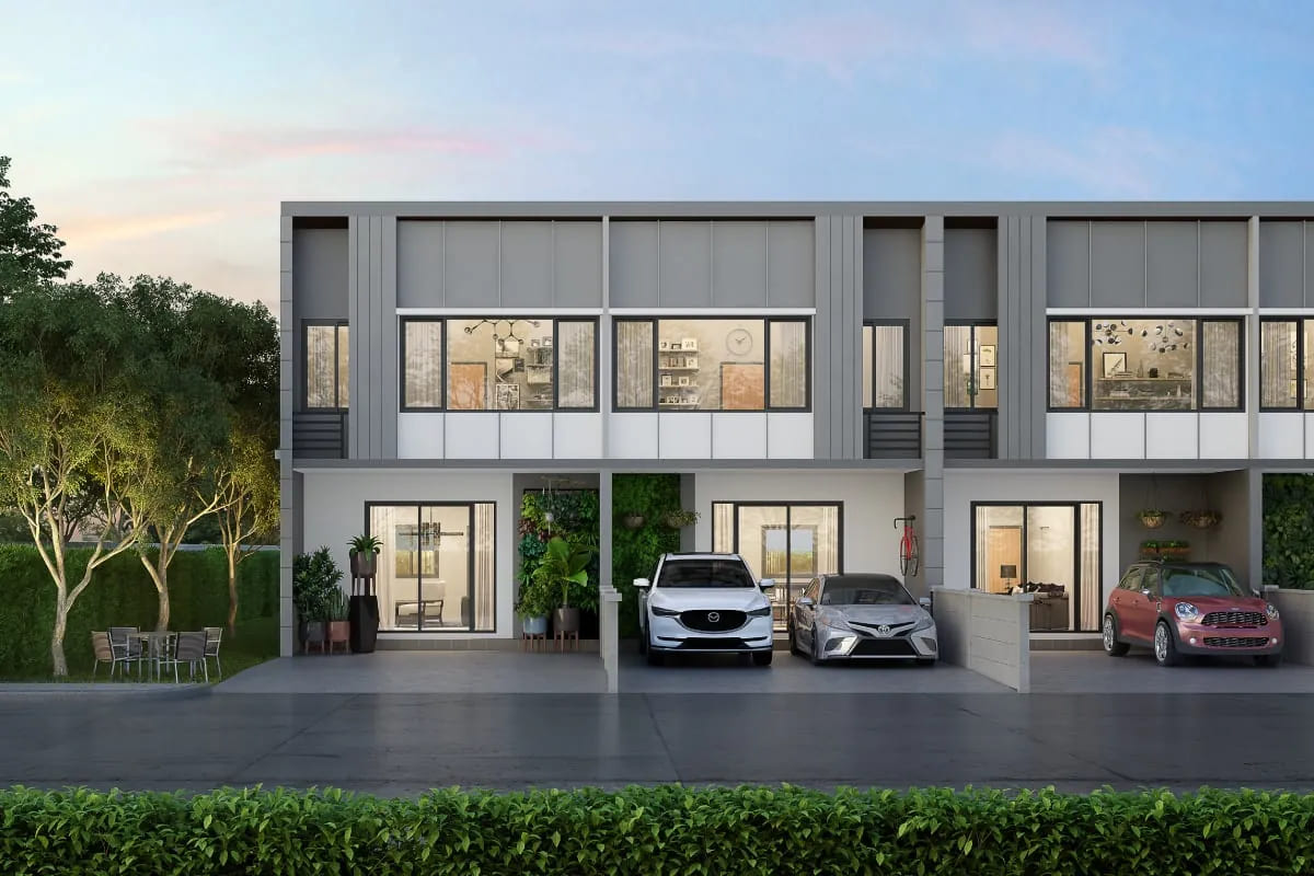 ทาวน์โฮมไม่เกิน 2 ล้าน โครงการ PLENO สุขสวัสดิ์-ประชาอุทิศ